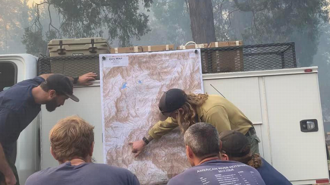 firefighters map